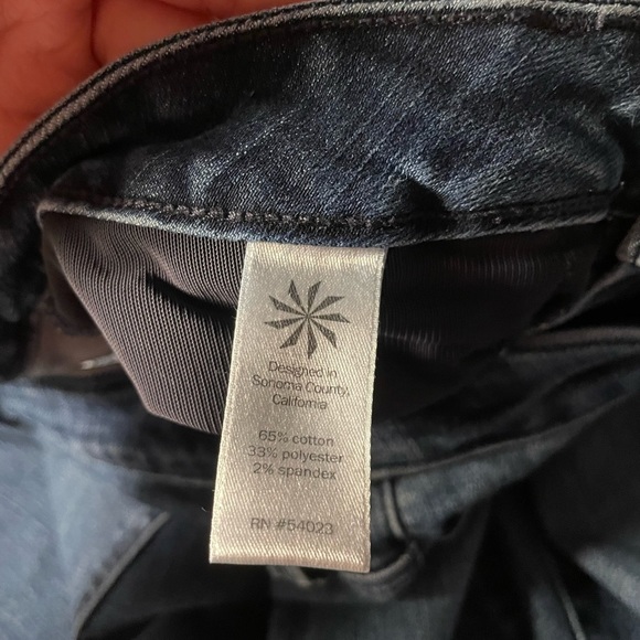 Athleta sculptek ultra skinny jean medium wash - Picture 4 of 4